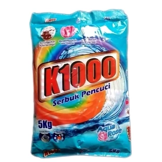 ผงซักฟอกK1000 นำเขาจากมาเลเซีย (ยกลัง4ถุง 20กีโล)