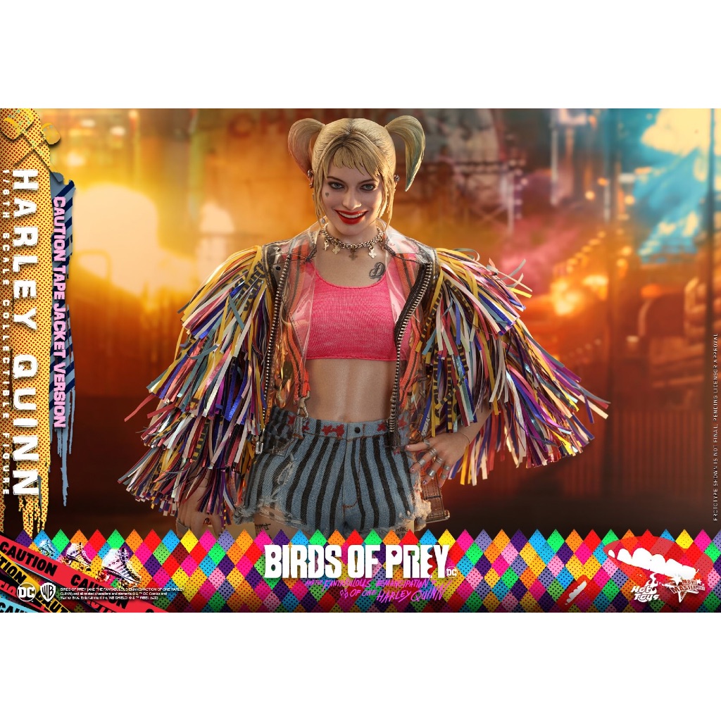 HOT TOYS MMS 566 BIRDS OF PREY – HARLEY QUINN (CAUTION TAPE JACKET)