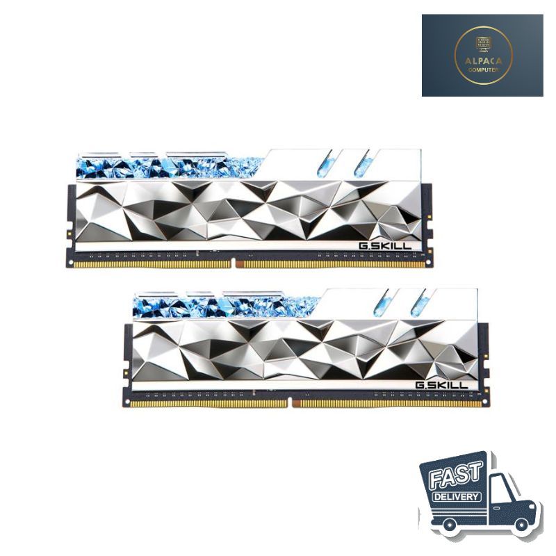 Gskill Trident Z Royal Elite Silver DDR4-3600MHz CL16-19-19-39 1.35V 16GB (2x8GB) - RAM สินค้าพร้อมส