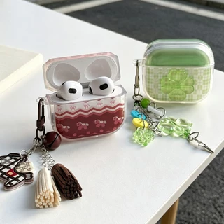 ส่งจากไทย เคสหูฟัง เเถมสายห้อย สำหรับเคส Airpods รุ่น Airpods 1/2 Airpods 3 Airpods 4 Airpods pro pro2 pro3 j201