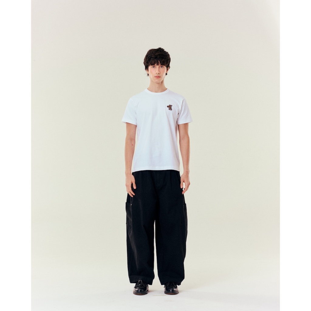S26MD SMILEYHOUND RIBBON LOGO T-SHIRT