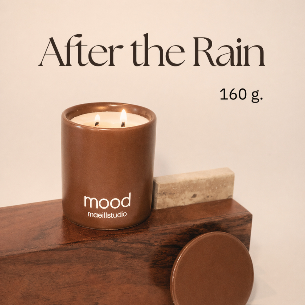เทียนหอมไขถั่วเหลือง กลิ่น after the rain natural soy wax scented candle กลิ่นหลังฝนตก