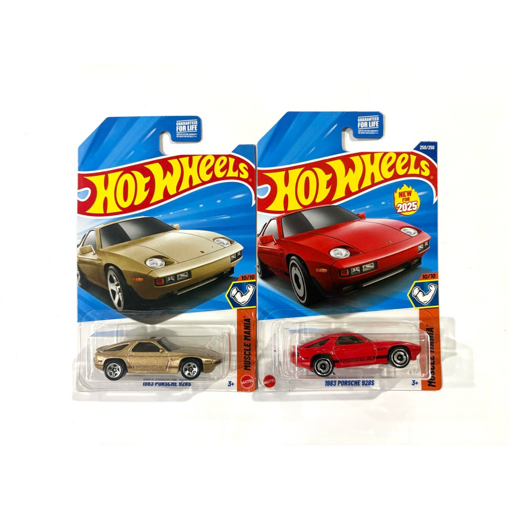 Hot Wheels | 1983 PORSCHE 928S ~ สีน้ำตาลอ่อน ✨สีพิเศษ EXCLUSIVE✨|🇺🇸เป็นสินค้าแพคอเมริกา✈️|‼️มุมยับ แพคยับ‼️