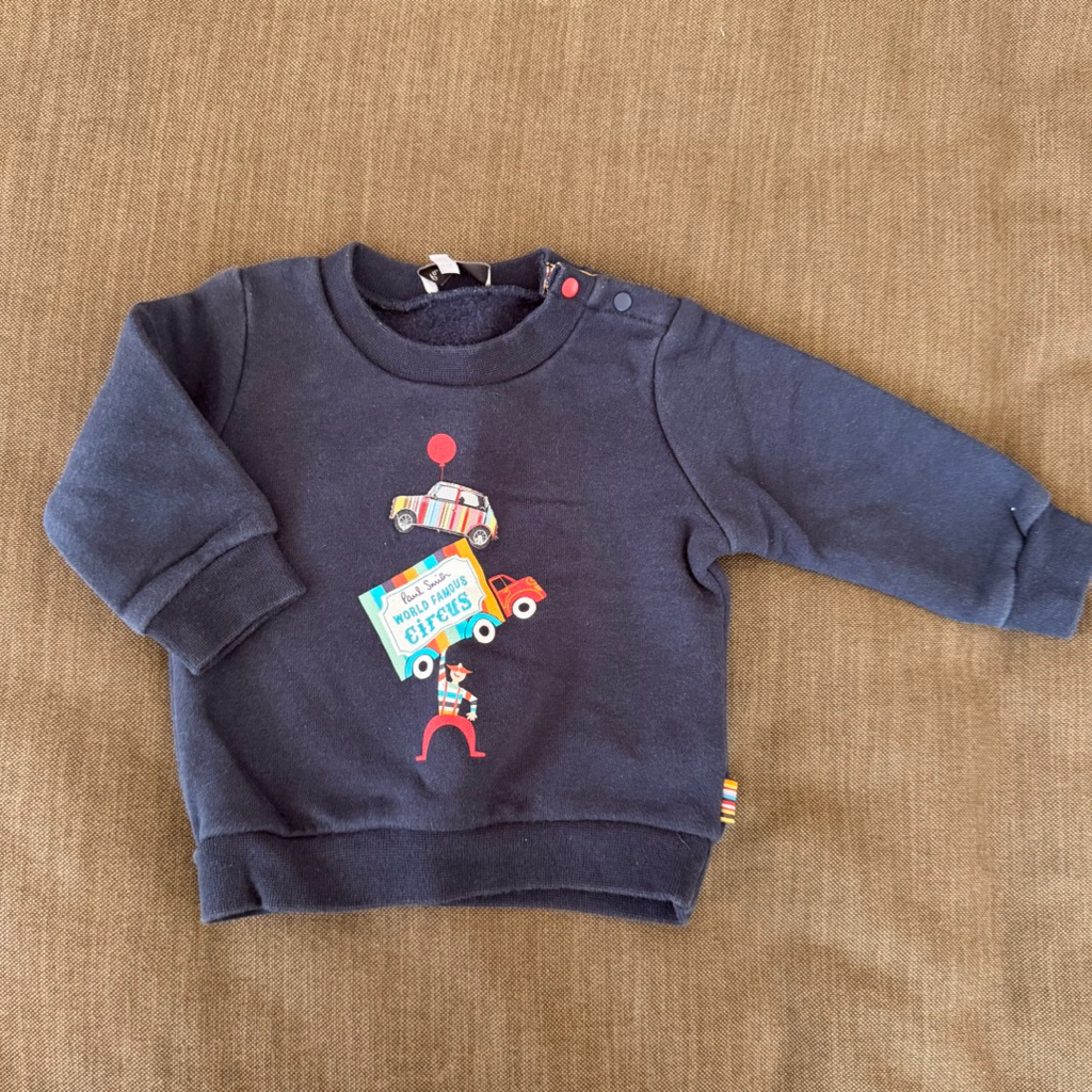 มือสอง เสื้ออุ่นของbaby paul smith แท้