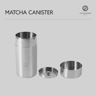 MATCHALABO Matcha Canister กระปุกเก็บมัทฉะ/เมล็ดกาแฟ แสตนเลส