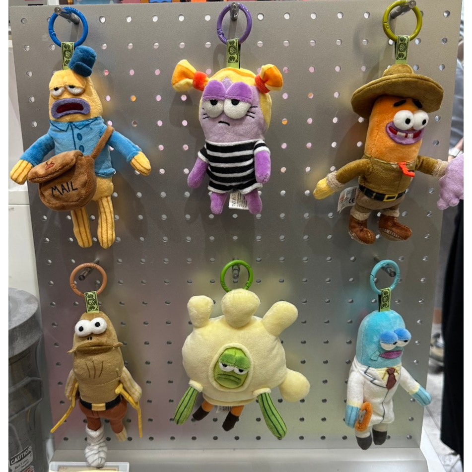 ส่งด่วน🚨 พวงกุญแจปลาตีนสายลับ2🐟 Popmart Bikini Bottom Buddies - Whimsical Plush Part2 ของแท้100%