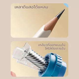 【มีพร้อมส่ง】เครื่องเหลาดินสอ น่ารักกบเหลา เครื่องเหลาแบบตั้งโต๊ะ แบบใช้มือหมุนลายการ์ตูนน่ารักรูปทรงสี่เหลียม
