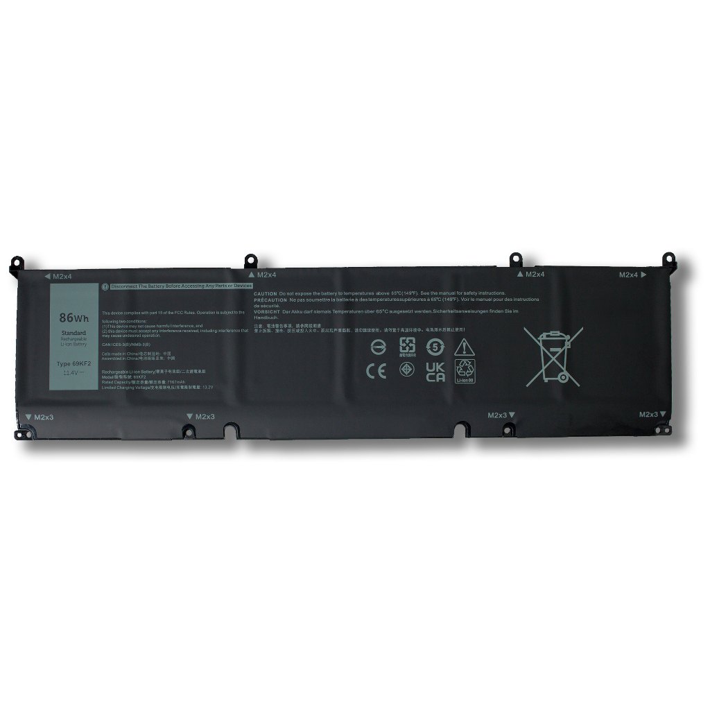 69KF2 Original De.ll G15 5510 5511 5515 5520 5525 5530 Notebook Battery