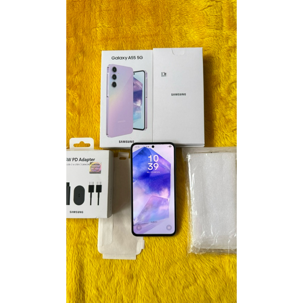 # Samsung Galaxy A55-5G-12/256GB.เครื่องศูนย์ใหม่มาก