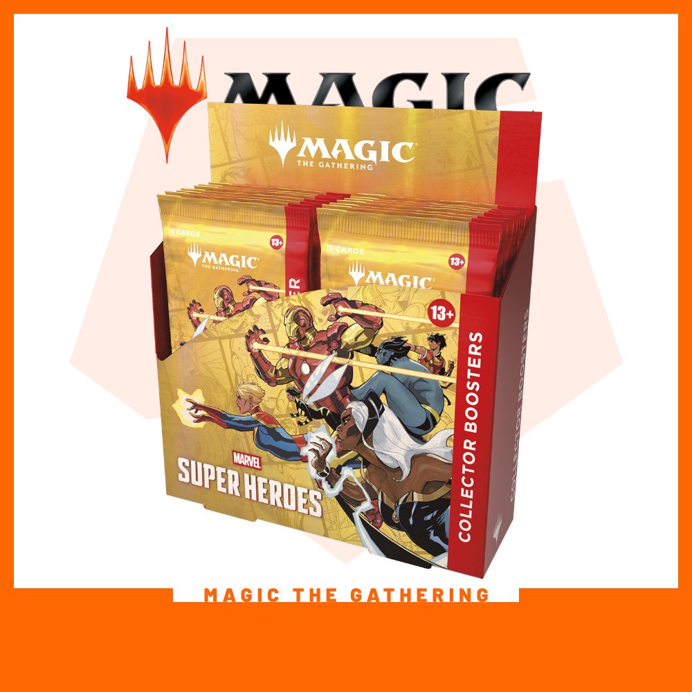 [FIZZY] Magic the Gathering (MTG): Marvel Super Heroes - Collector Booster Box