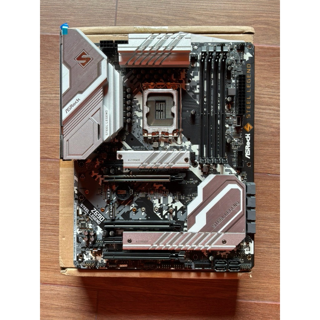 เมนบอร์ด asrock z690 steel legend ddr4(มือสอง)