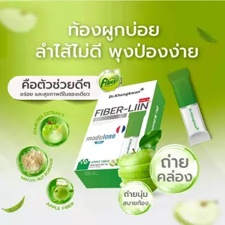 RE XS-4 + Fiber-Liin-2 [ของแท้+สินค้าพร้อมส่ง] รวม 3 สูตร Dr.Khongkwan ดร.ของขวัญ 6 กล่อง