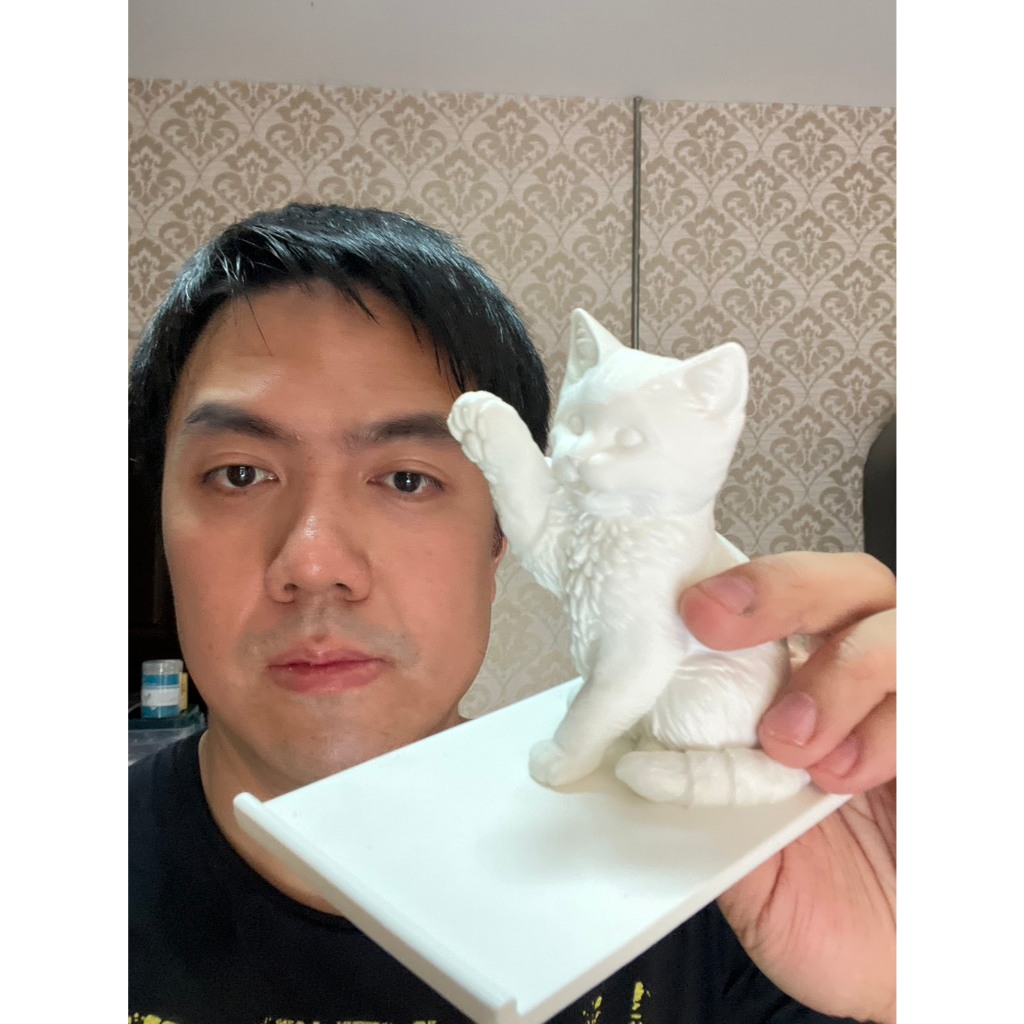 ที่วางโทรศัพท์มือถือ 10x13x9cm พลาสติก ลายแมว ออกใบกำกับภาษีได้