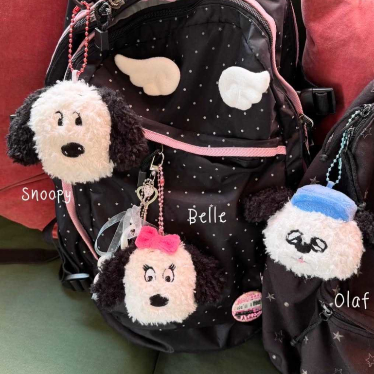 (Happy.toys) Peanut Sibling Collection Head Keychain - พวงกุญแจคอลเลคชั่น Peanuts Sibling