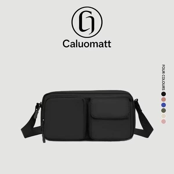 【Caluomatt.TH】กระเป๋าสะพายข้างผู้หญิง ใบเล็ก ใส่โทรศัพท์ได้ หลายช่อง น้ำหนักเบา สีพื้น เรียบง่าย ใช้ได้ทุกวัน