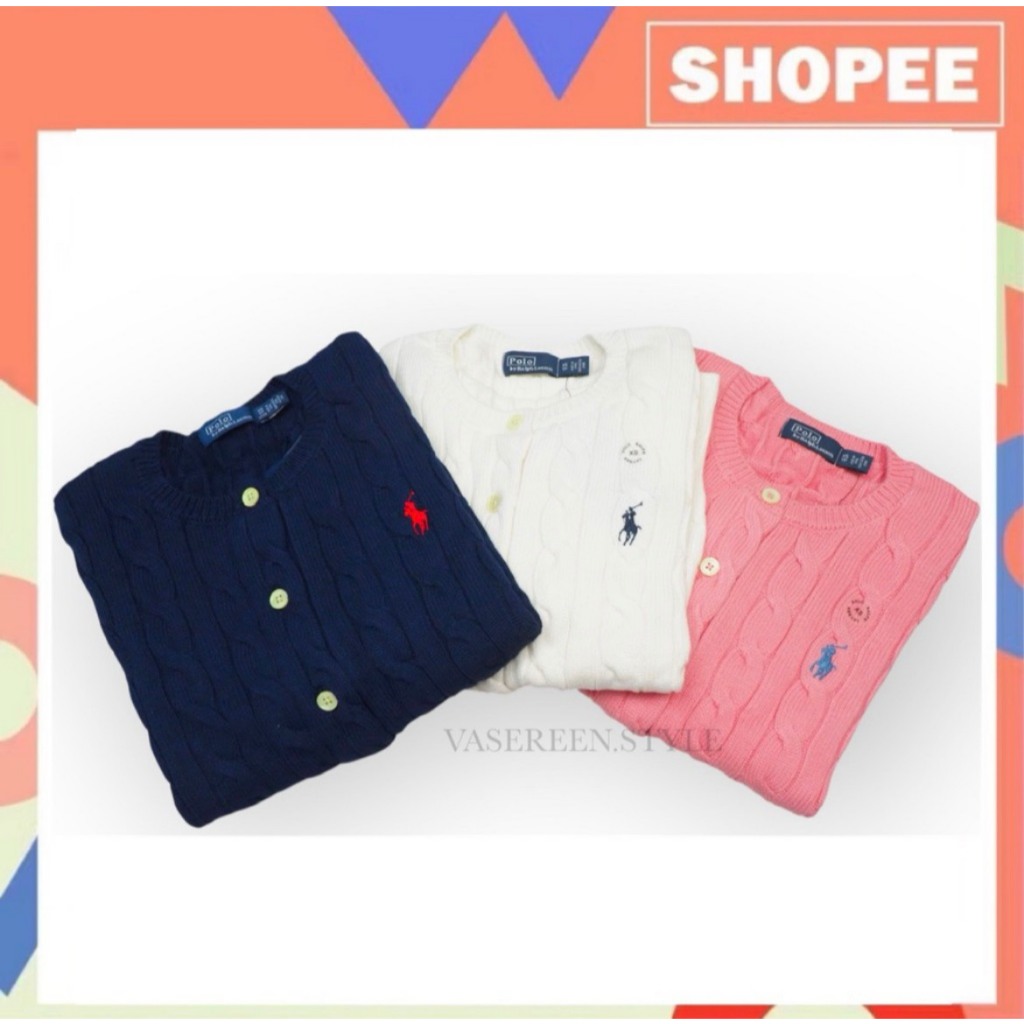 (โพสใหม่)NEW IN Cardigan Pony (แขนสั้น) Women Size