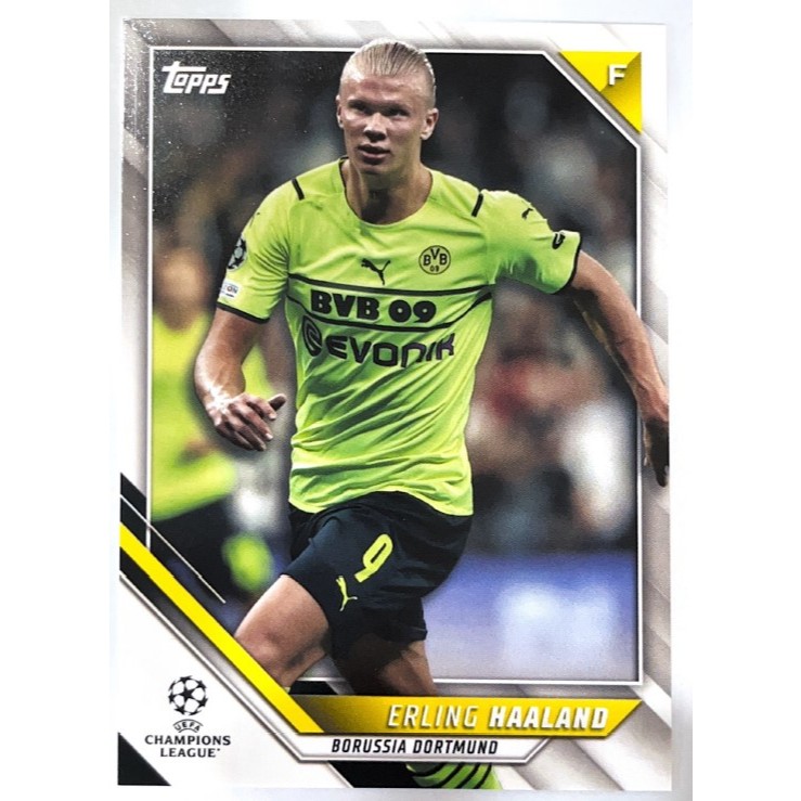 การ์ดฟุตบอลรวมทีมดอร์ทมุนท์ BVB จากกล่อง 2021-22 Topps UEFA Champions League HobbyBox