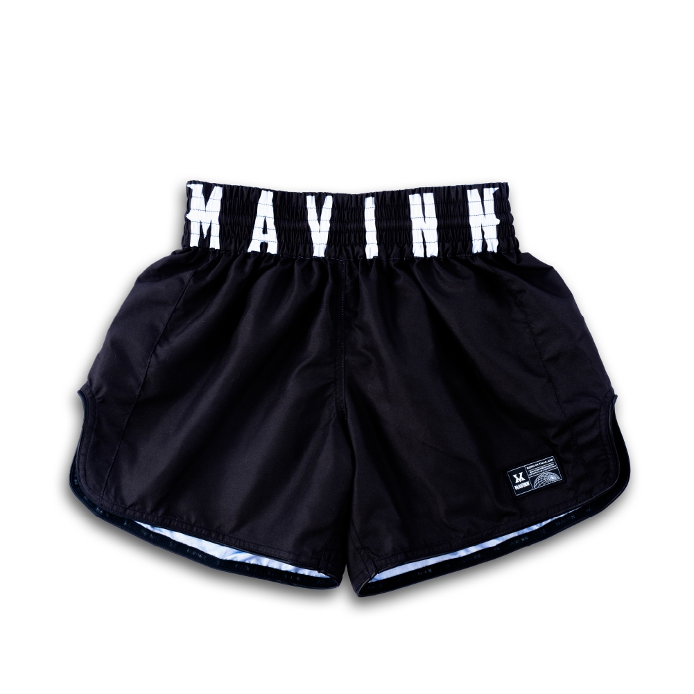 MAVINN Training Short "Original Black MODE" | กางเกงเทรนนิ่งขาสั้นผ้า Polyester