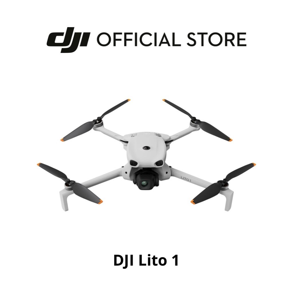 [ขึ้นทะเบียนโดรนก่อนจัดส่ง] DJI Lito 1 - Camera Drone | โดรนกล้องพรีเมียม | วิดีโอ 4K ภาพนิ่ง 8K | ActiveTrack