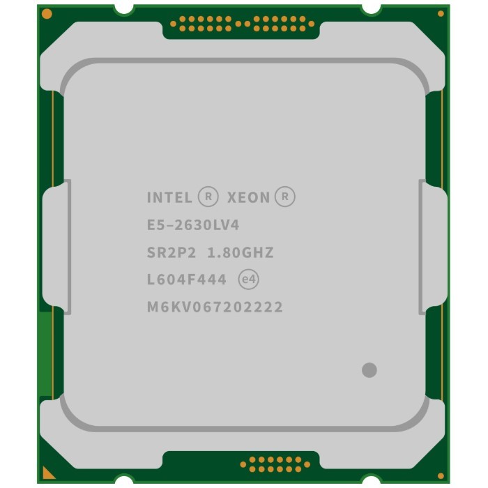 CPU Intel Xeon E5-2630L V4 1.8 GHz 10 Core 20 Thread ราคา 1,790 บาท E5-2630LV4