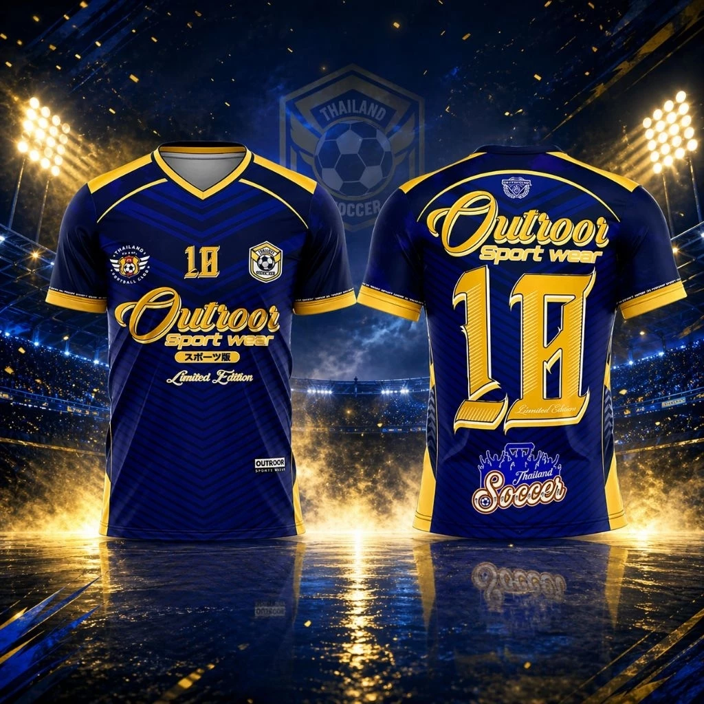 เสื้อกีฬาคอวี #18 แขนสั้น ลายใหม่ล่าสุด หนานุ่มใส่สบาย มี 6 สี ไซส์ S-2XL Sport ออกกำลังกาย