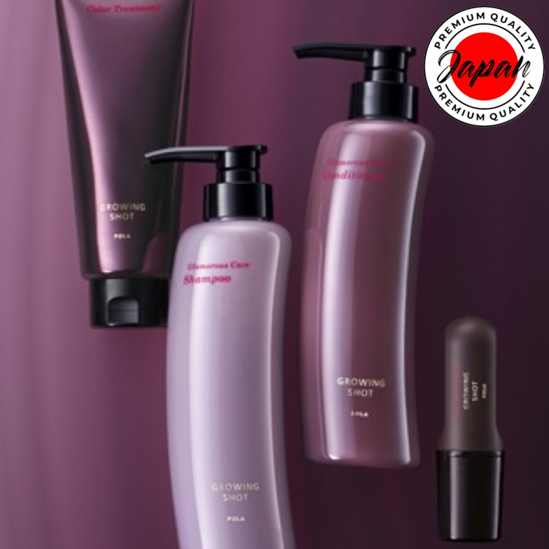 POLA Growing Shot Glamorous Care Series (Shampoo / Conditioner / Color Treatment BK BR / Shot S / Growing Shot BK) 100% Authenticity direct from Japan