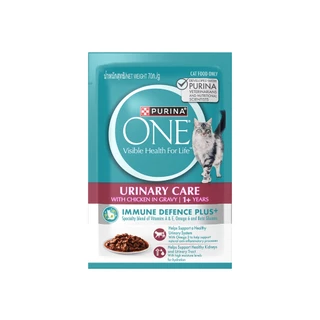[โหล] Purina One Visibe Health For Life เพาว์แมว เพียวริน่าวัน ขนาด 70gx12ซอง