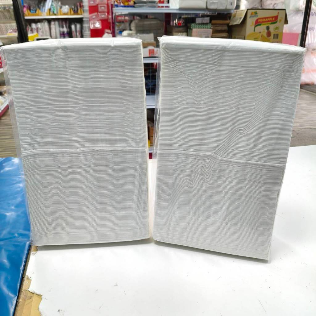 ทิชชู่เช็ดหน้า เกรด A หนา 2 ชั้น ( 1,000 แผ่น /แพ็ค)