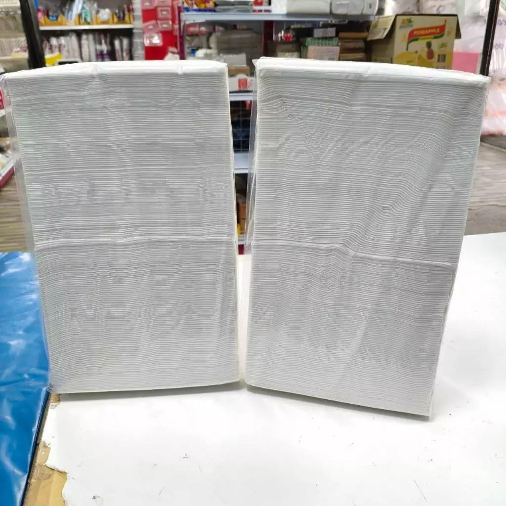 ทิชชู่เช็ดหน้า เกรด A หนา 2 ชั้น ( 1,000 แผ่น /แพ็ค)