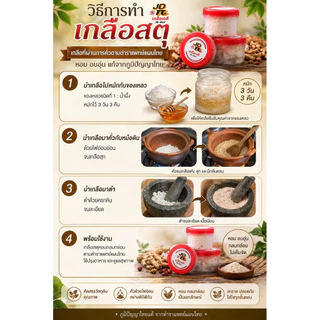 เกลือทั้ง5 เกลือสะตุ (รวมทุกเกลือในกระปุกเดียว)