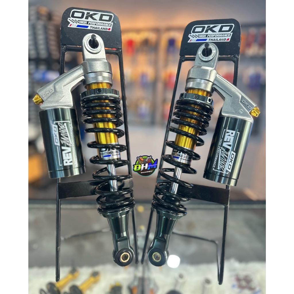 โช๊คหลัง OKD รุ่น RevJunior ใส่เวฟ ( 125i ปี 2023 ถึงปัจจุบัน / 110i ปี2019 ถึงปัจจุบัน ) สูง320มิล ราคา ถูกที่สุด ดีลบีเคเค แกลเลอรีภาพที่ 5
