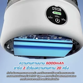รับประกัน5ปี🔥เครื่องซักผ้ามินิไร้สาย6000mah เครื่องซักผ้าเล็ก 3L ​เครื่องซักผ้าแบบมินิ ​โหมดตั้งเวลา