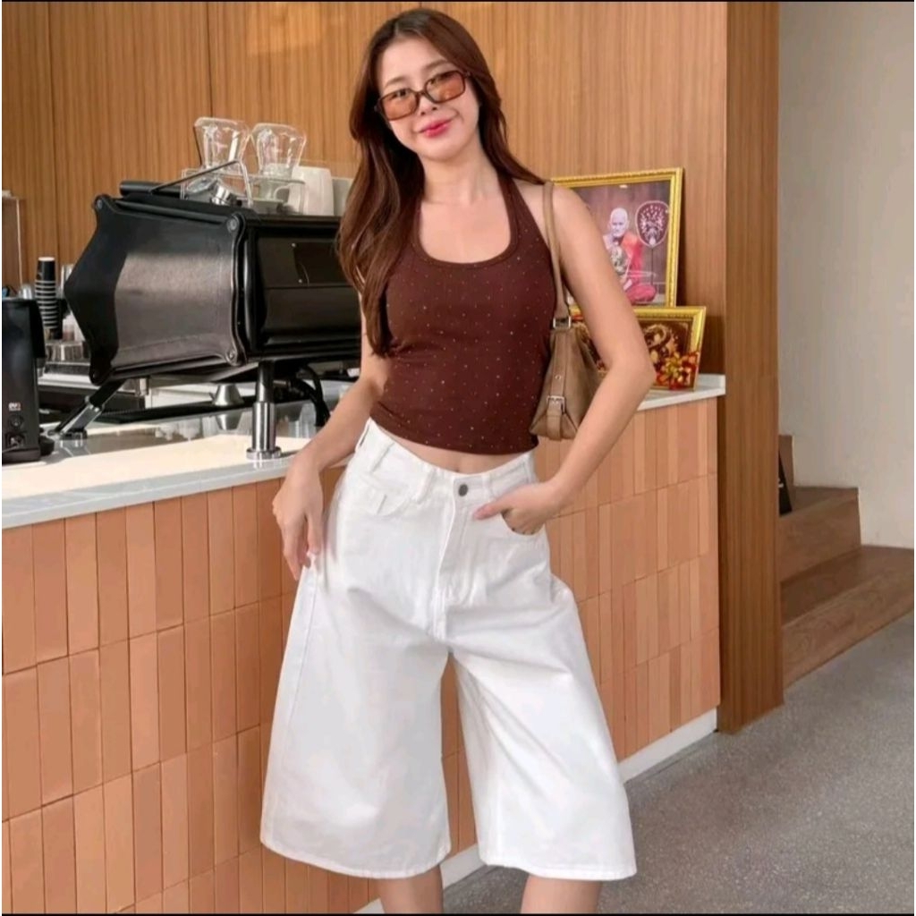 (ส่งต่อ) กางเกงยีนส์ป้าย Belin star Jeans สีขาว ไซต์ m เอว 27-28