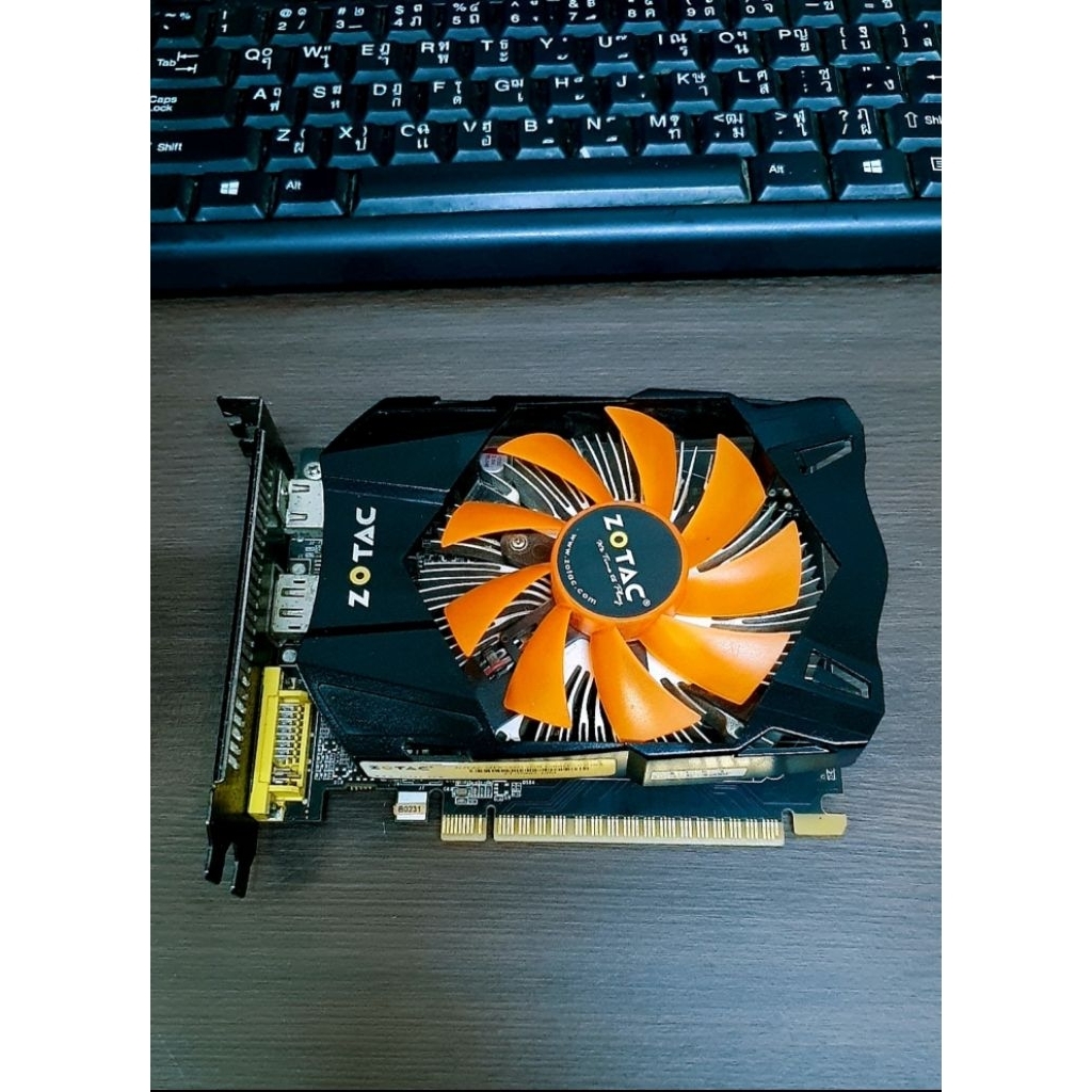 Zotac GTX 750TI 2Gb. DDR5 สถาพเหมือนใหม่เทสผ่าน3D.