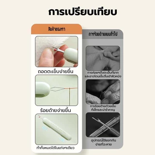 Novvia 2-in-1 ที่สนเข็มเย็บผ้า อุปกรณ์เสริม สําหรับจักรเย็บผ้า มีดเลาะด้าย ที่เลาะผ้า เข็มเลาะด้าย【COD】