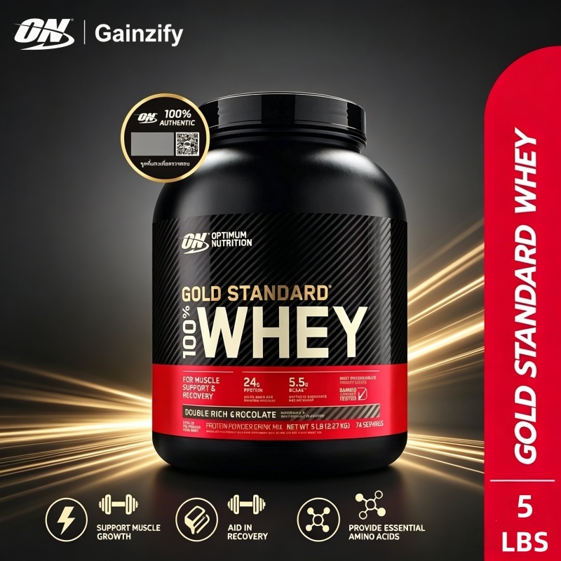 Optimum Nutrition ON Gold Standard Isolate โปรตีนสูง ไขมันต่ำ  ลดไขมันรักษากล้ามเนื้อ สะอาดท้อง ไม่พ