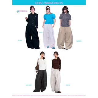 Odbc warm pants กางเกงขายาว ทรงบอลลูน
