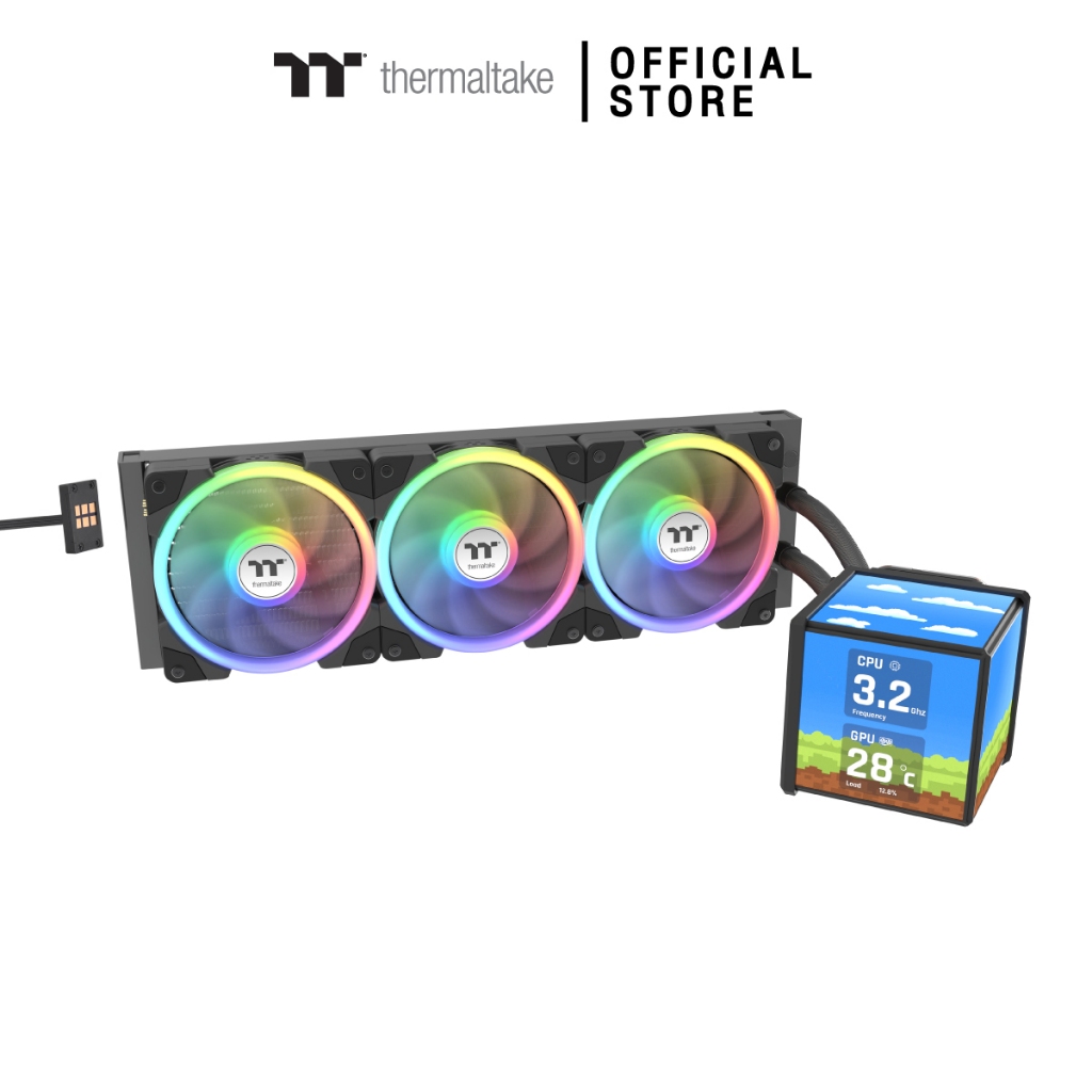 THERMALTAKE MINECUBE 360 ULTRA ARGB SYNC AIO LIQUID COOLER