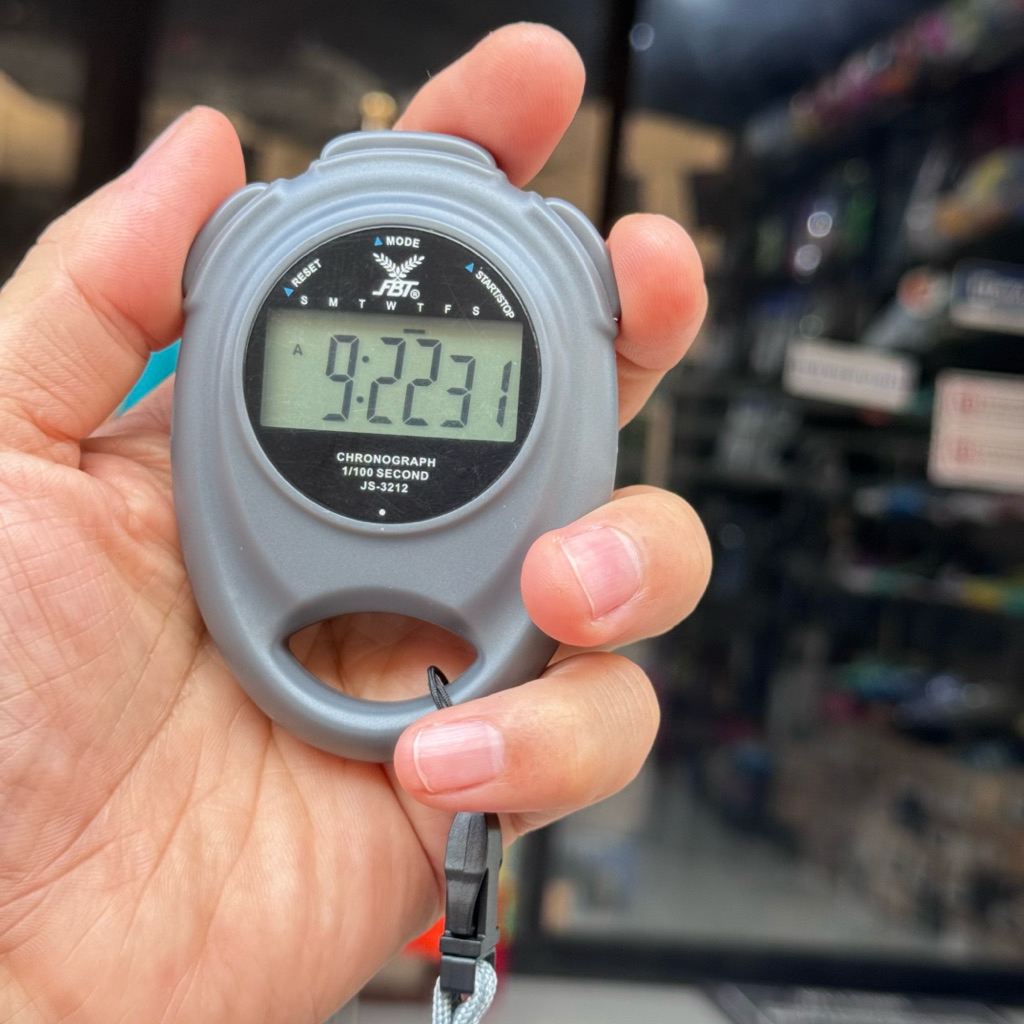 FBT นาฬิกาจับเวลา Sport Timer NO JS-3212 นาฬิกาจับเวลากีฬา พร้อมสายคล้องคอ สำหรับกีฬาและกิจกรรมต่างๆ (ออกใบกำกับภาษีได้)