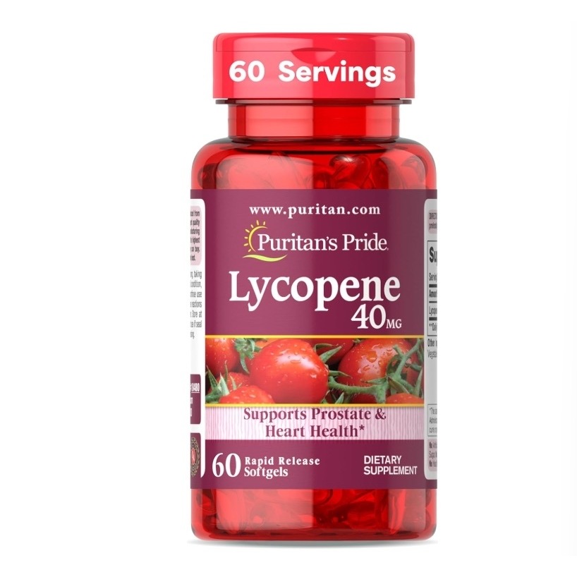 Puritan Lycopene 40 mg 60 Softgels