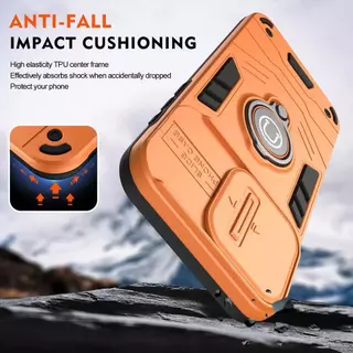 Ring เคสสไลด์กล้อง Case Vivo Y05 Y11D V60 กันกระแทก