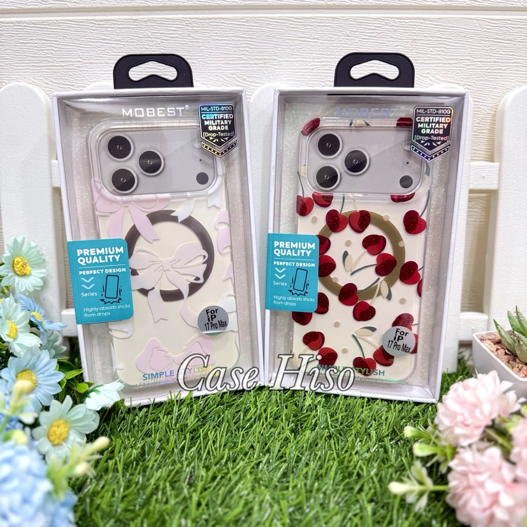 Mobest Case การ์ตูน พิมพ์ลาย รองรับชาร์จแม่เหล็ก สำหรับ IP 17 pro max / 17 pro / 17