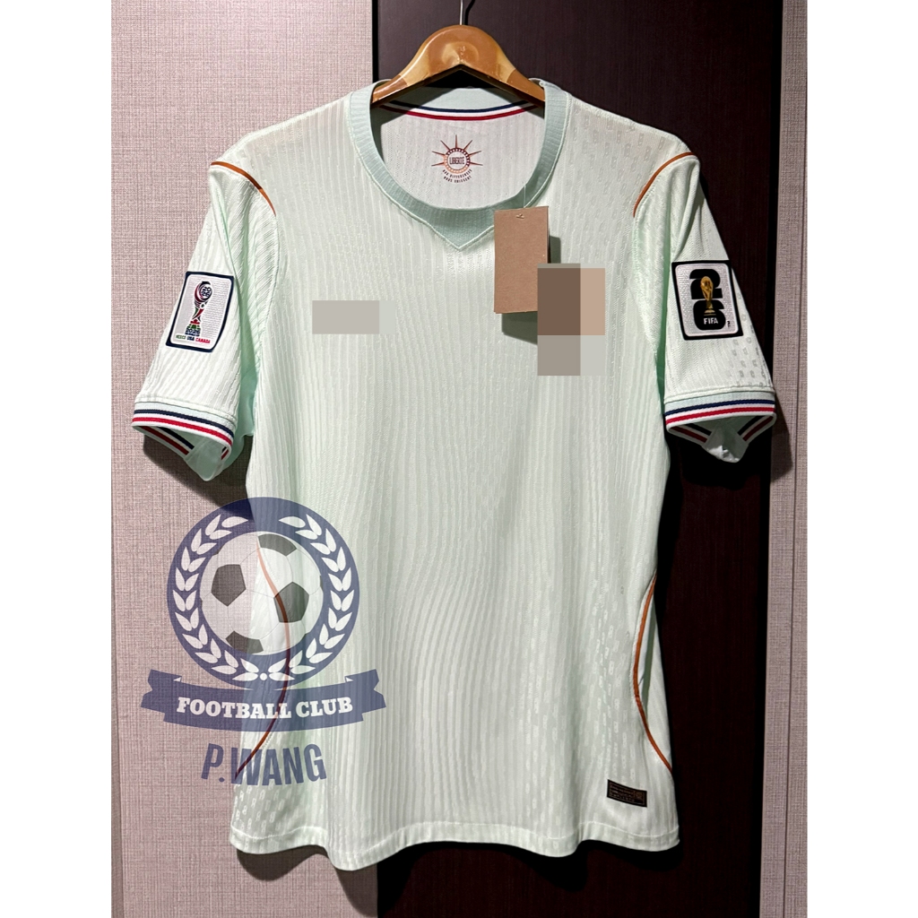 New !! เสื้อฟุตบอลโลกทีมชาติ ฝรั่JLศษ PLAYER เกรดนักเตะ Away ชุดเยือน ปี 2026 ฟลูออฟชั่นชื่อเบอร์นักเตะในทีม (ครบทุกคน) – โปรปัง