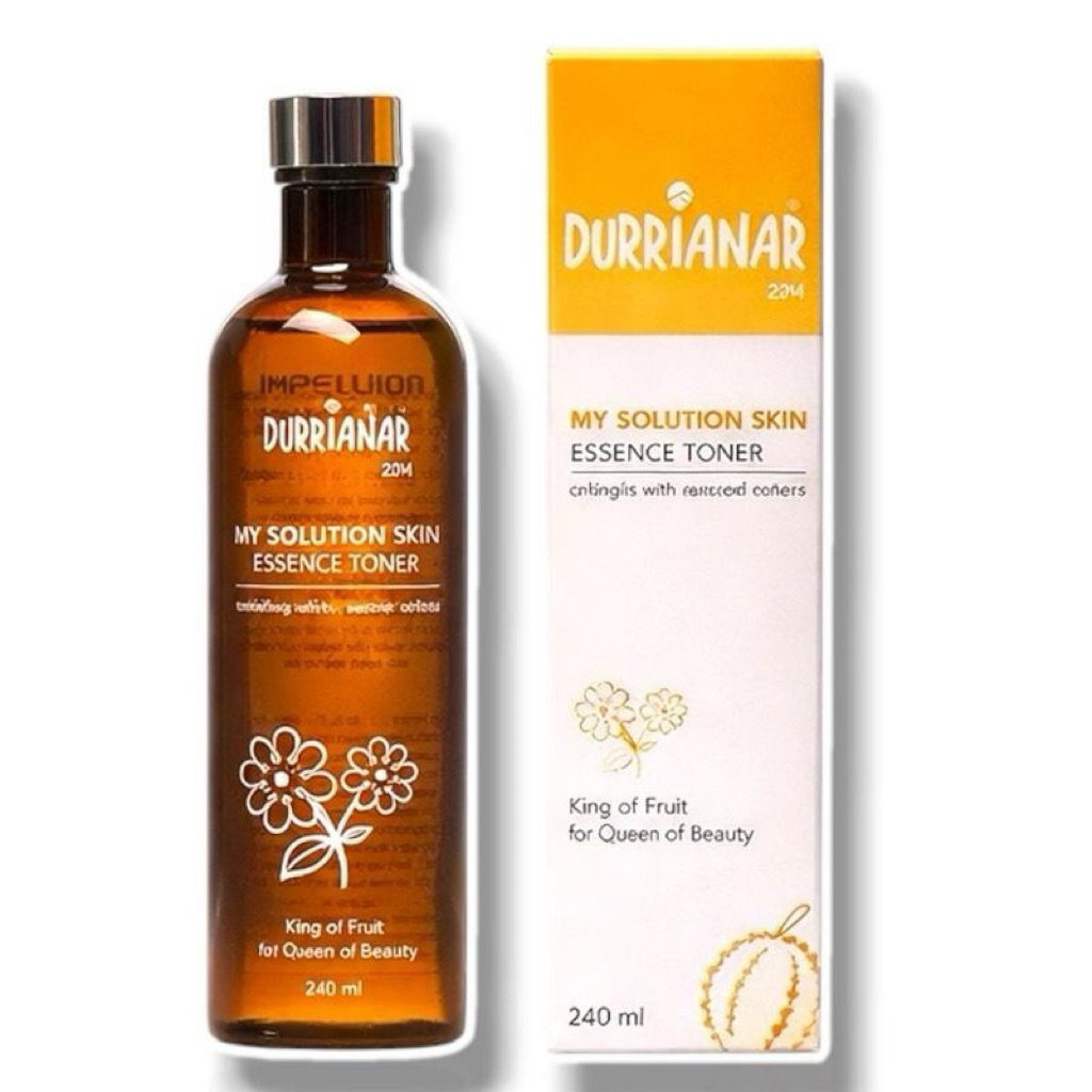 โทนเนอร์-น้ำตบ Durrianar My Solution Skin Essence Toner ขนาด 240ml