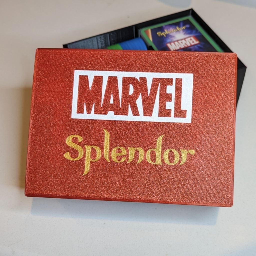 ​💎 [Marvel Splendor] Travel Box | กล่องพกพาขนาดจิ๋ว All-in-One วัสดุ PETG (ไม่รวมตัวเกม)
