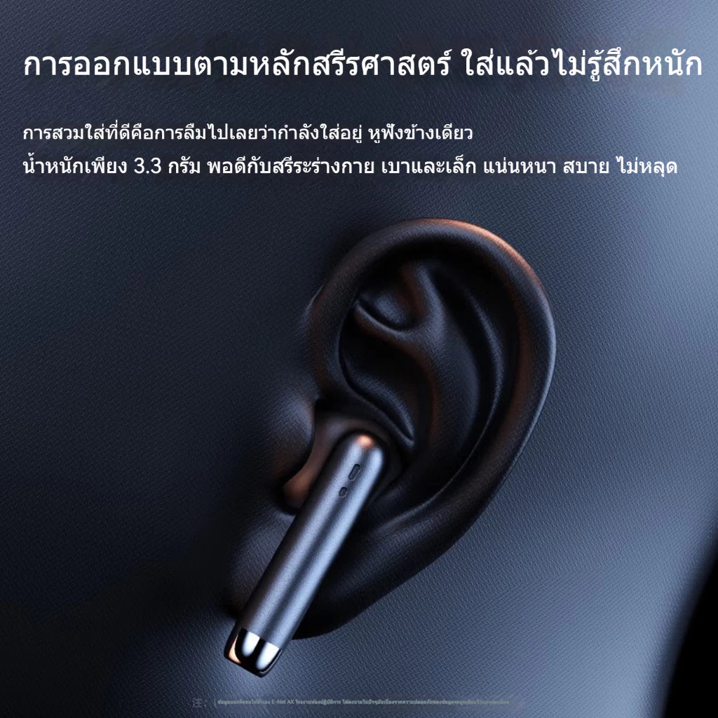 หูฟังบลูทูธไร้สาย Remax TWS-19 Gaming Bluetooth 5.4 thumbnail 8