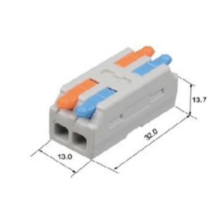 เต๋าหนีบ รหัส D202 250V 20A