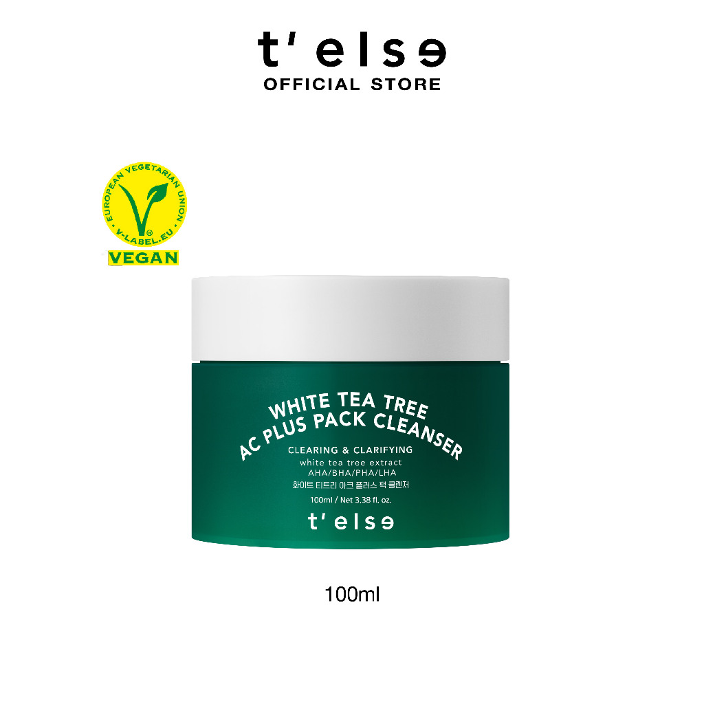 T'else White Tea Tree Ac Plus Pack Cleanser 100 ml