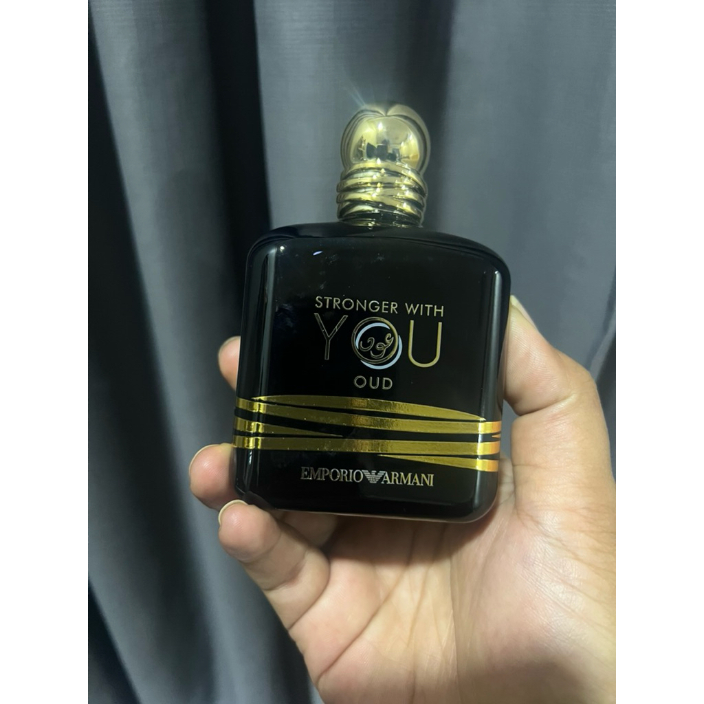 Armani Stronger with you Oud 100ml boxes