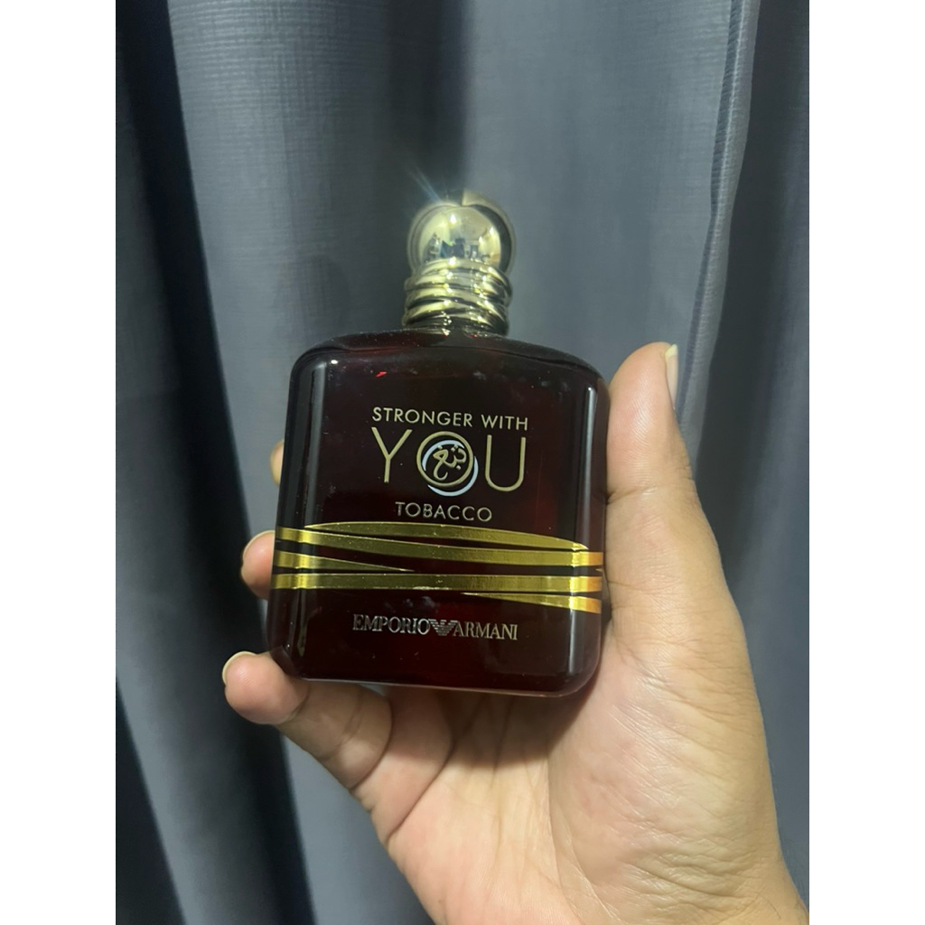 Armani Stronger with you tobacco 100ml boxes